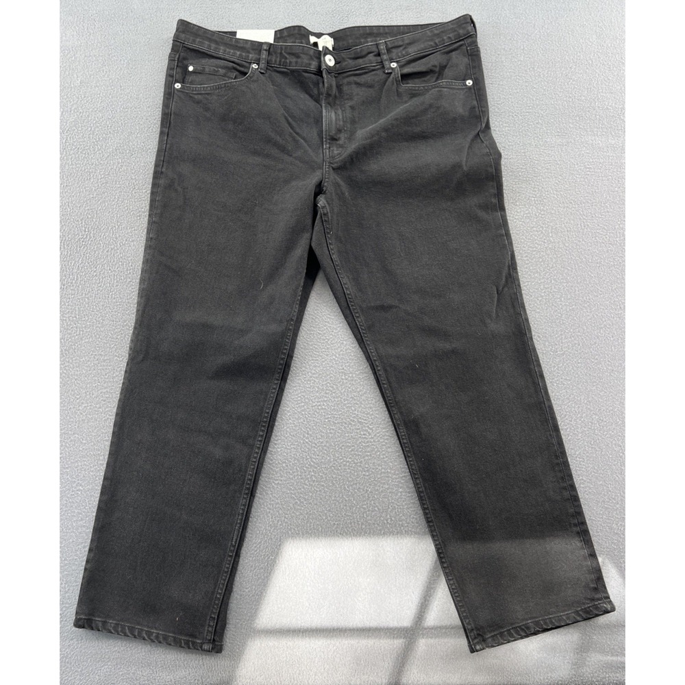 H&M Jeans Womens Size 18 Black Slim Regular Waist Comfort Stretch